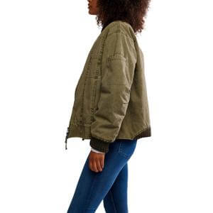 Free People We The Free Jax Washed Bomber